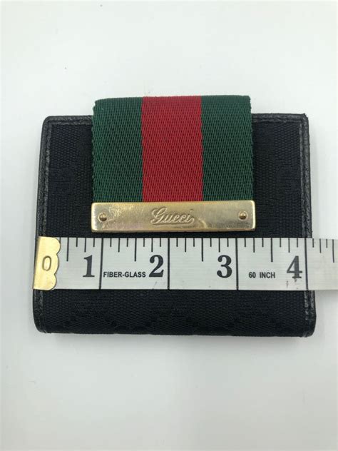 gucci wallet red and green stripe|gucci wallet with green strap.